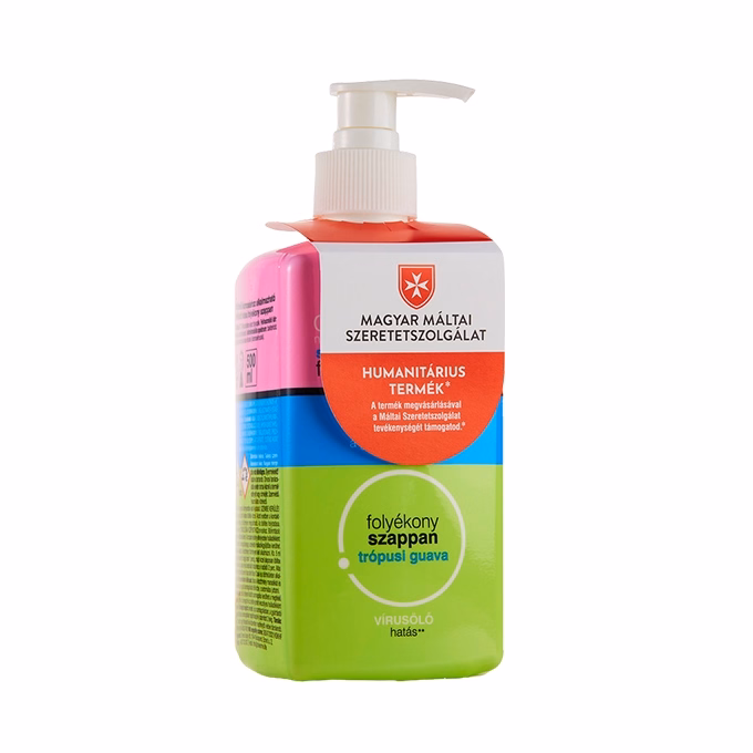 Folyékony szappan pumpás CLEANME.LIFE virucid trópusi guava 500 ml