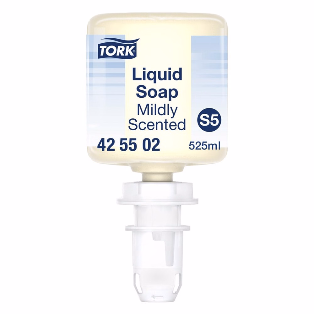 Folyékony szappan pumpás TORK S5 mini kézkimélő világossárga 525 ml
