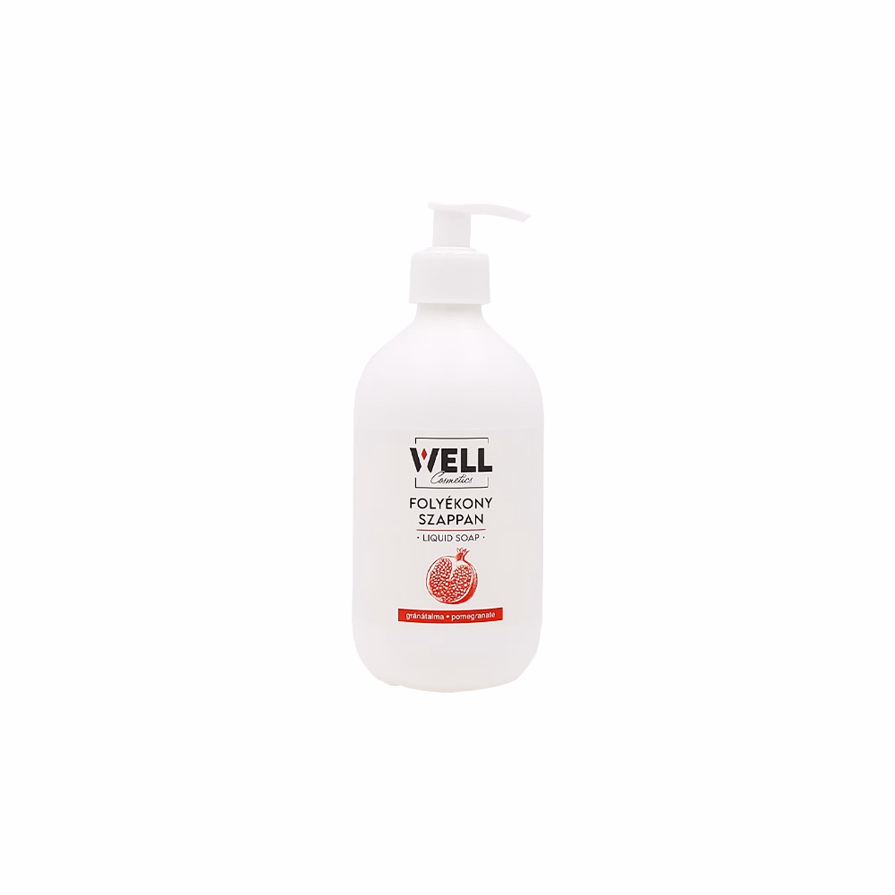 Folyékony szappan pumpás WELL gránátalma 500 ml