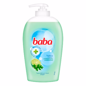 Folyékony szappan utántöltő BABA antibakteriális Lime 500 ml