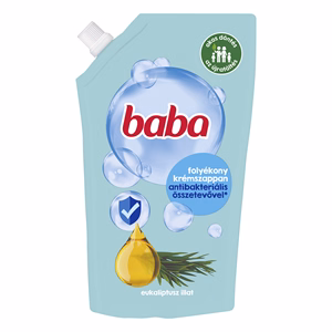 Folyékony szappan utántöltő BABA antibakteriális eukaliptusz 500 ml