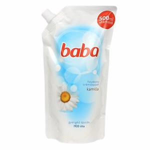 Folyékony szappan utántöltő BABA kamilla 500 ml
