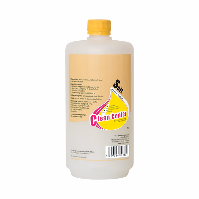 Folyékony szappan utántöltő CLEAN CENTER Kliniko-soft fertőtlenítő hatású 1L