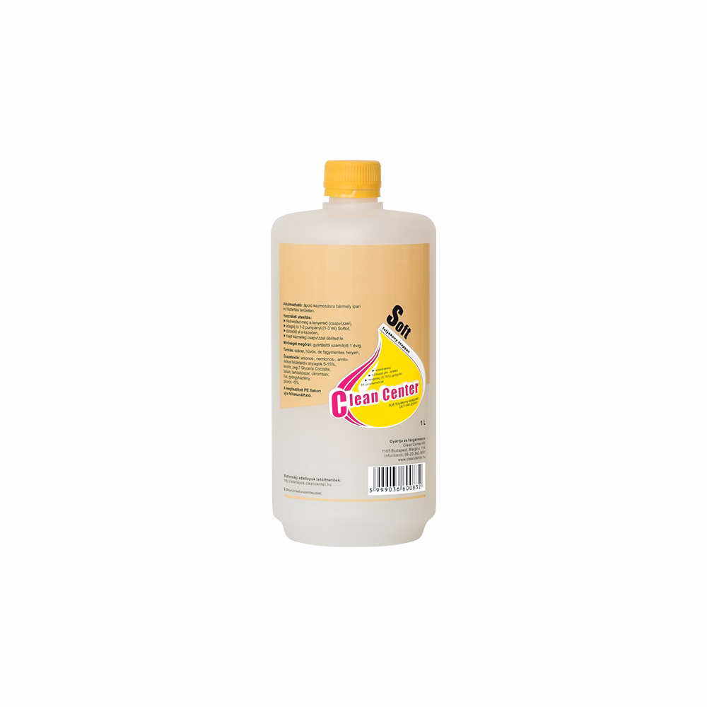 Folyékony szappan utántöltő CLEAN CENTER Kliniko-soft fertőtlenítő hatású 1L