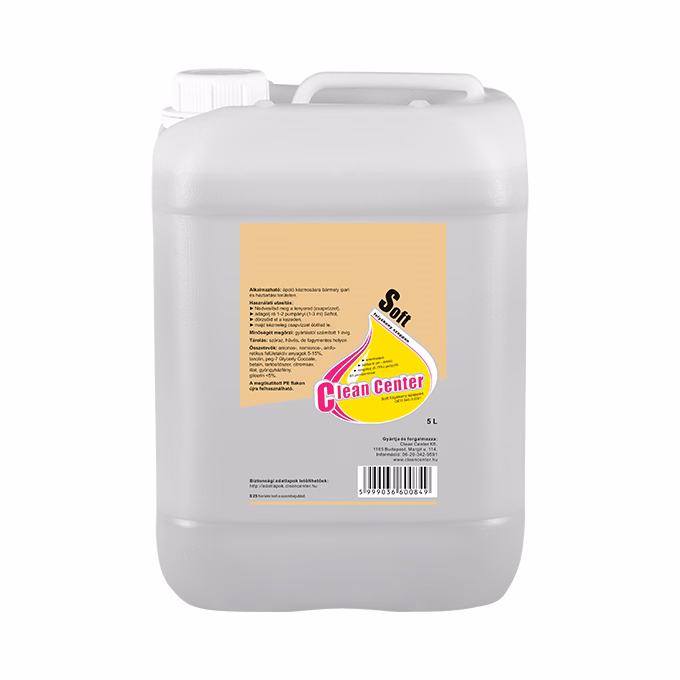 Folyékony szappan utántöltő CLEAN CENTER Soft hair&body 5L