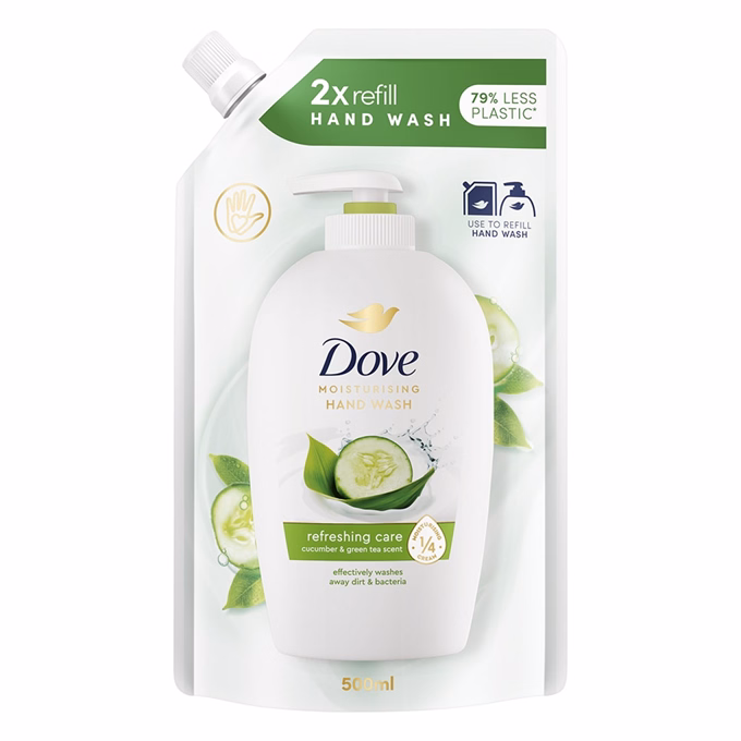 Folyékony szappan utántöltő DOVE Refreshing Care 500 ml