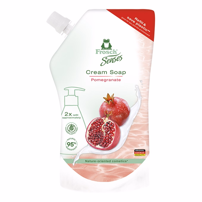 Folyékony szappan utántöltő FROSCH gránátalma 500 ml