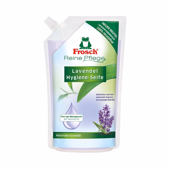 Folyékony szappan utántöltő FROSCH levendula 500 ml