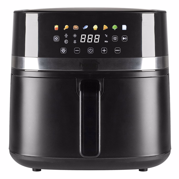 Forrólevegős sütő HOME HGAF8 8 liter 2000W fekete