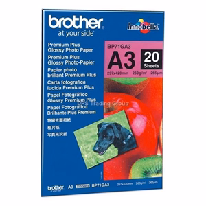 Fotópapír BROTHER BP71GA3 A/3 fényes 260 g 25 lapos