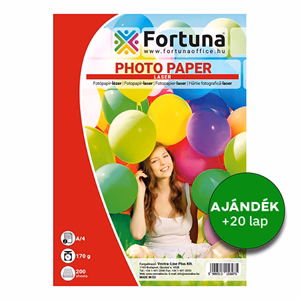Fotópapír FORTUNA A/4 laser fényes 170 g 200 lapos