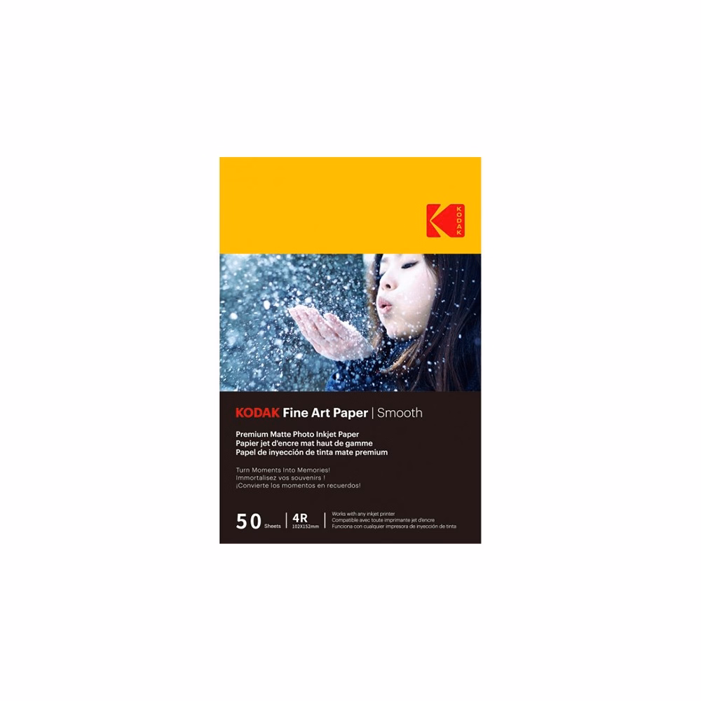 Fotópapír KODAK Fine Art Smooth 10x15 cm 230 g 50 lapos