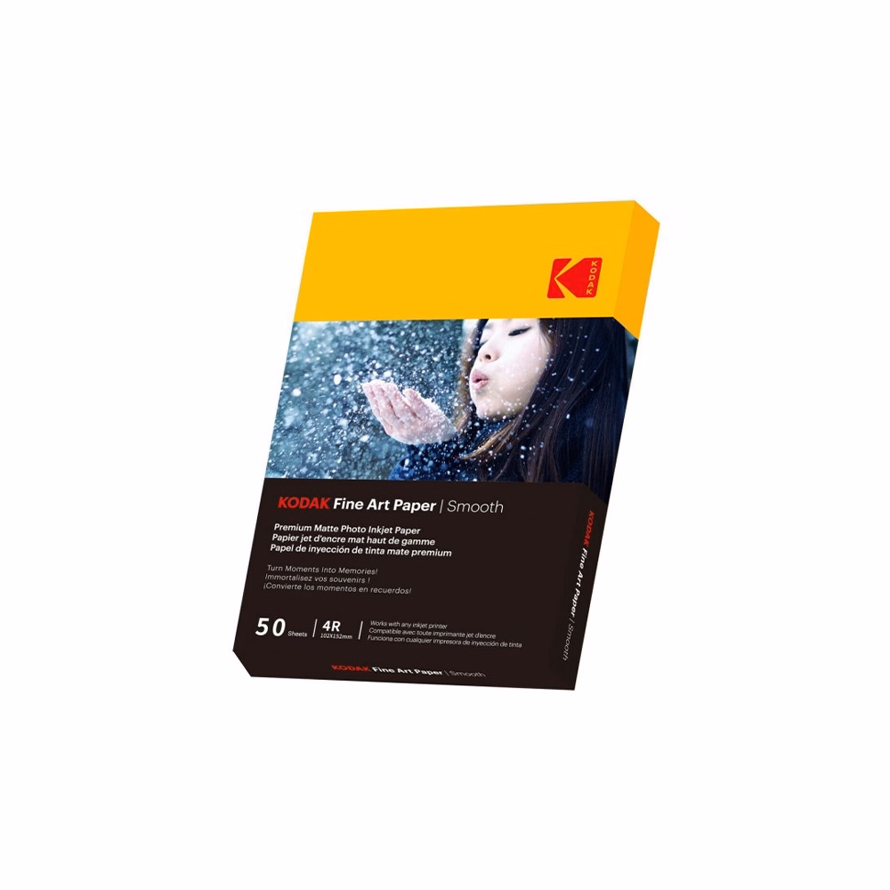 Fotópapír KODAK Fine Art Smooth 10x15 cm 230 g 50 lapos