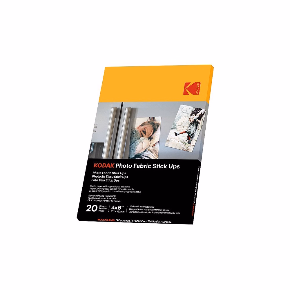 Fotópapír KODAK Photo Fabric 10x15 cm felragasztható és visszaszedhető 20 lapos