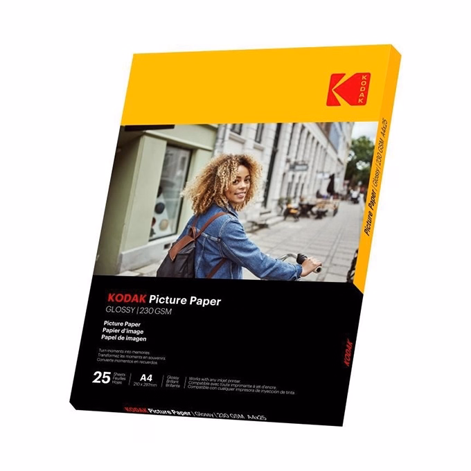 Fotópapír KODAK Picture High Gloss A/4 230 g 25 lapos
