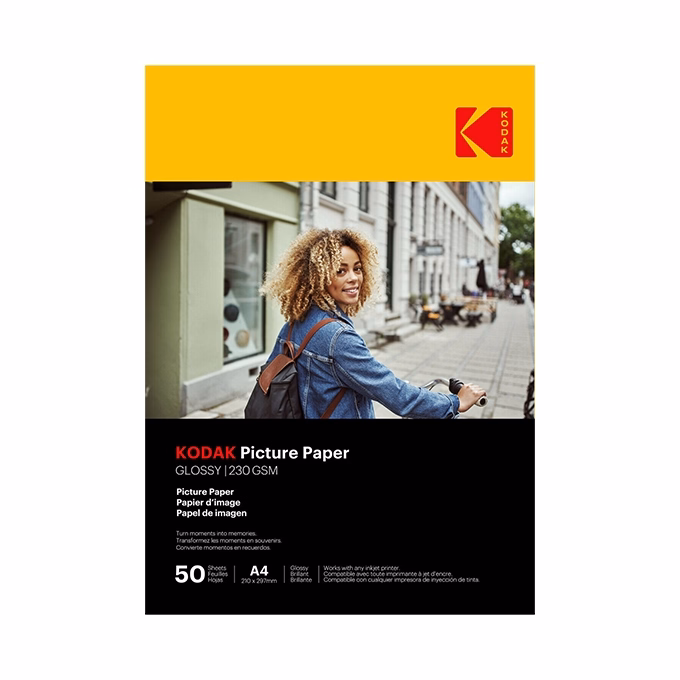 Fotópapír KODAK Picture High Gloss A/4 230 g 50 lapos