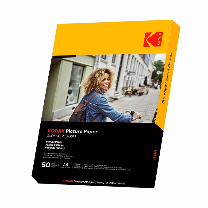 Fotópapír KODAK Picture High Gloss A/4 230 g 50 lapos