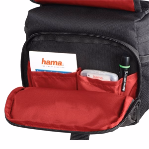 Fotóstáska HAMA Valletta 140 22x11x20 cm fekete