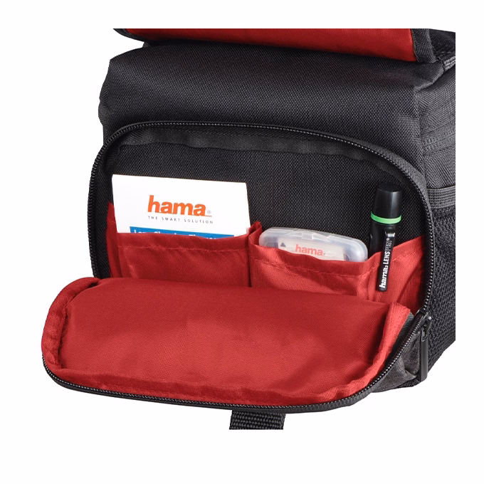 Fotóstáska HAMA Valletta 140 22x11x20 cm fekete