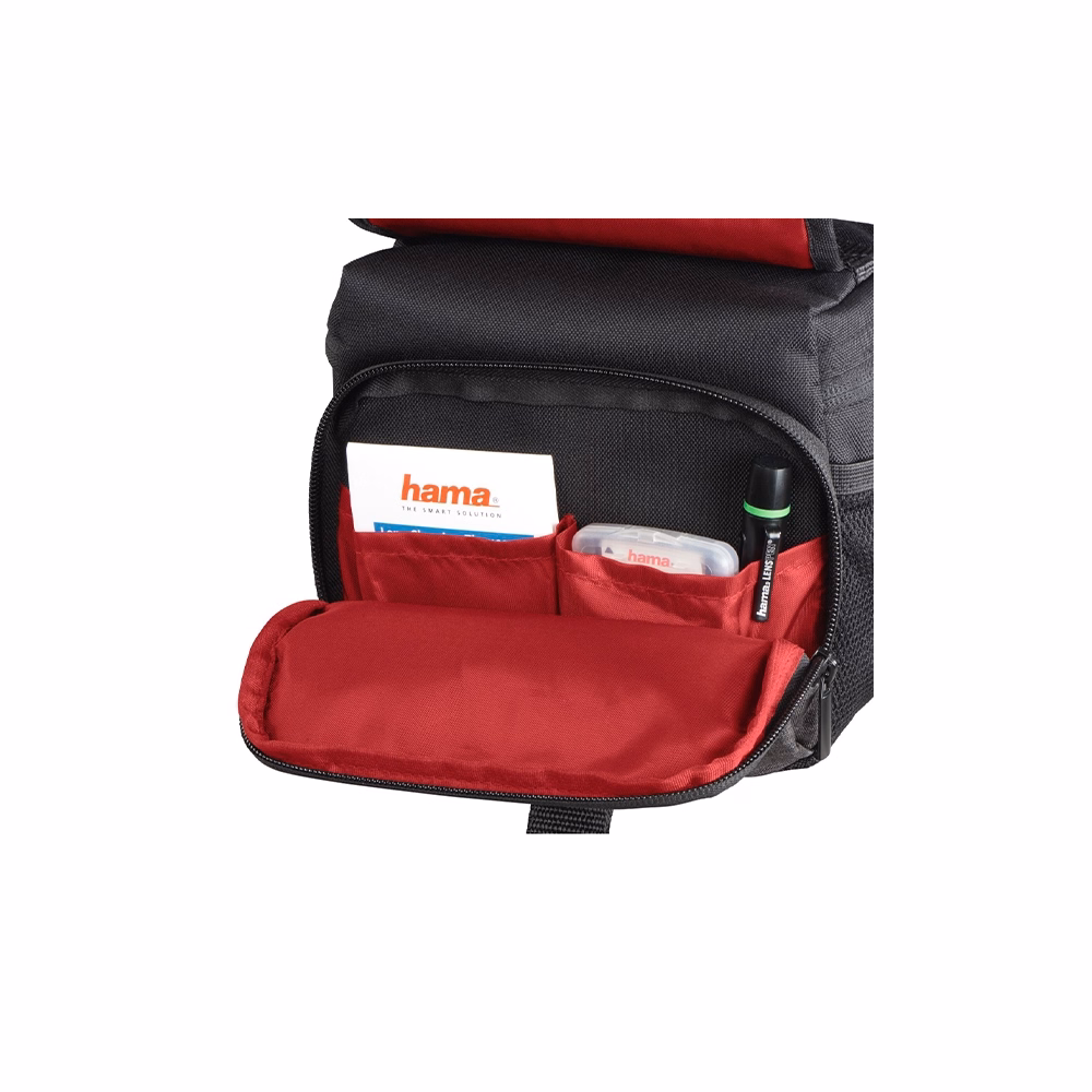 Fotóstáska HAMA Valletta 140 22x11x20 cm fekete