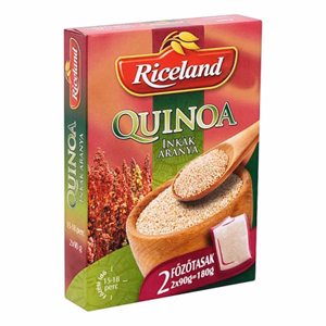 Főzőtasakos quinoa RICELAND 2x90 g
