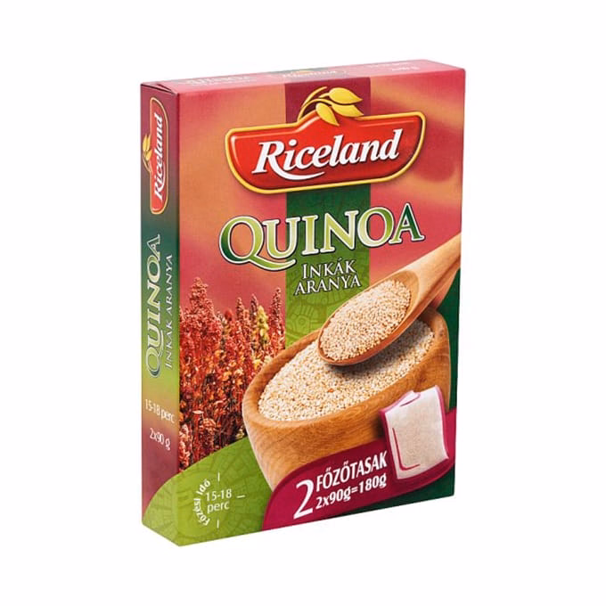Főzőtasakos quinoa RICELAND 2x90 g