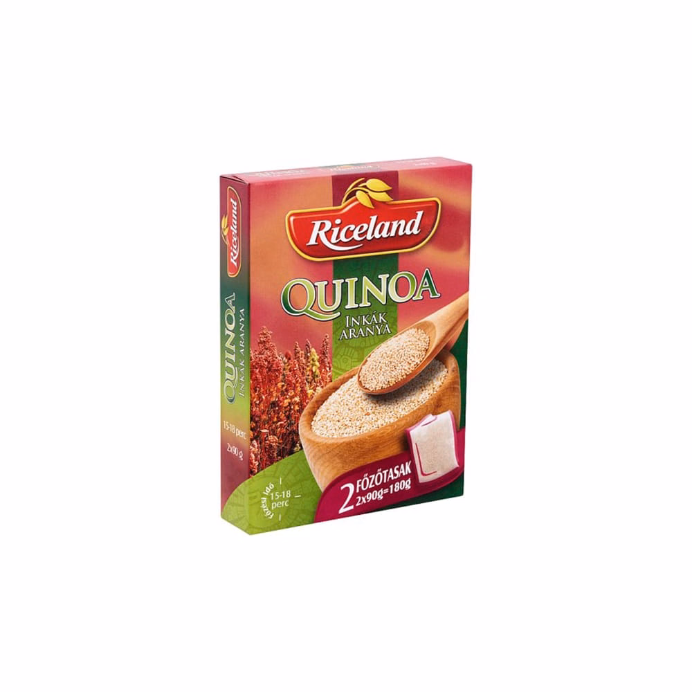 Főzőtasakos quinoa RICELAND 2x90 g