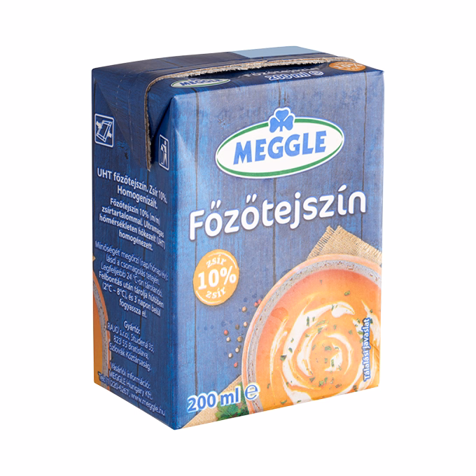 Főzőtejszín MEGGLE UHT 10% 200ml