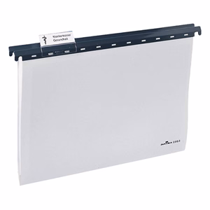 Függőmappa DURABLE A/4 PP szürke 25 darabos