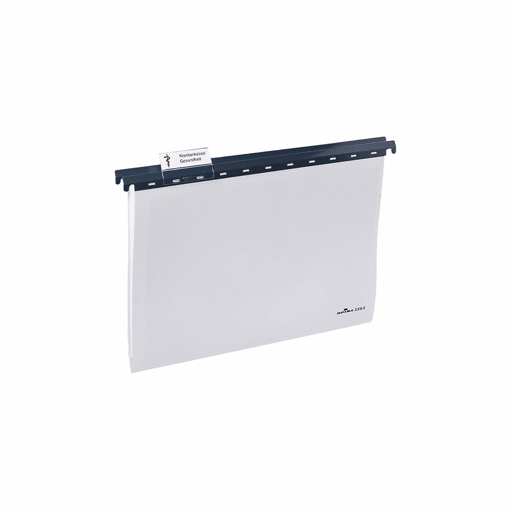 Függőmappa DURABLE A/4 PP szürke 25 darabos