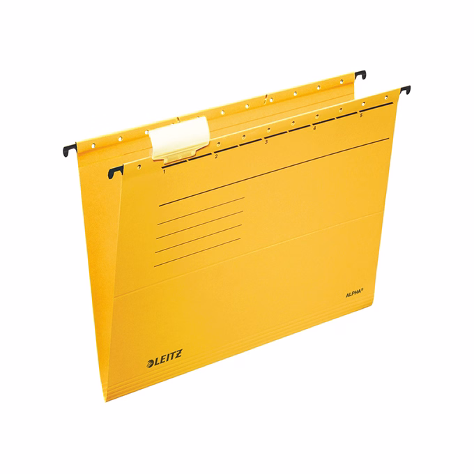 Függőmappa LEITZ Alpha Standard A/4 karton zöld 25 darabos