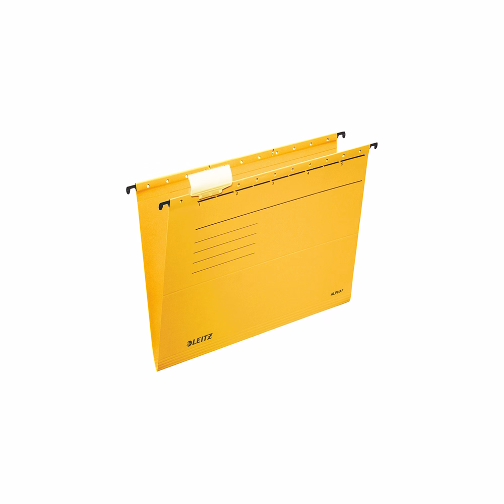 Függőmappa LEITZ Alpha Standard A/4 karton zöld 25 darabos