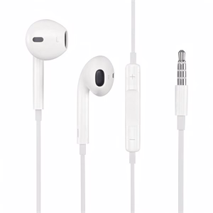 Fülhallgató APPLE MD827ZM/B Jack 3,5mm mikrofon hangerőszabályzó fehér