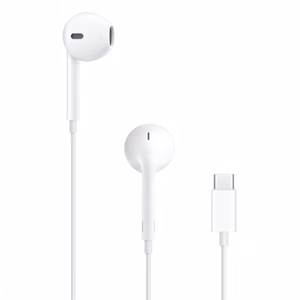 Fülhallgató APPLE MTJY3ZM/A USB-C mikrofon hangerőszabályzó fehér
