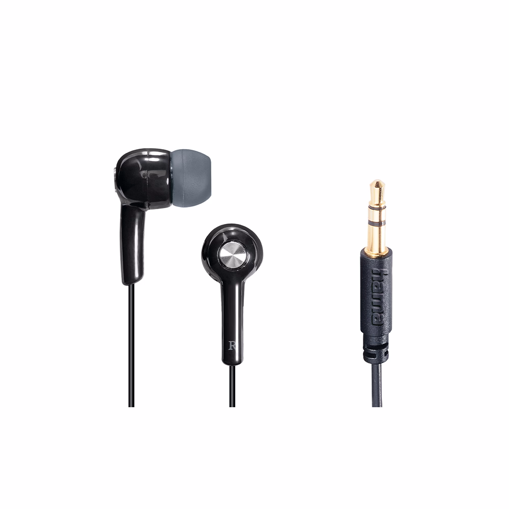 Fülhallgató HAMA InEar EP fényes fekete