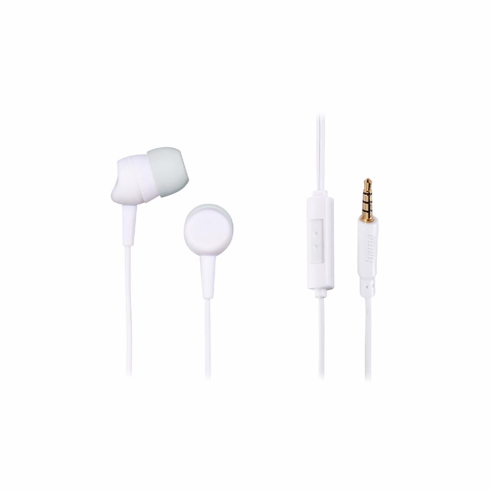 Fülhallgató HAMA InEar EP szetereó fehér