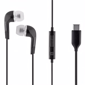 Fülhallgató SAMSUNG EHS64_TYPE-C USB-C hangerőszabályzó fekete