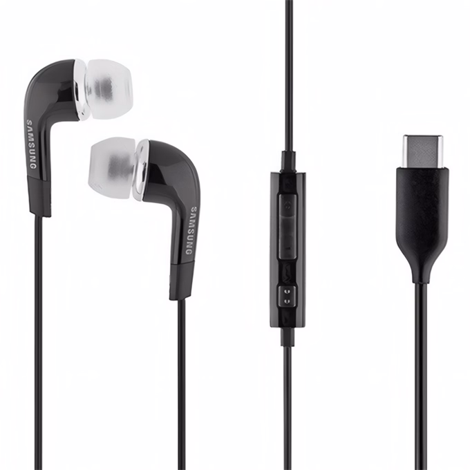 Fülhallgató SAMSUNG EHS64_TYPE-C USB-C hangerőszabályzó fekete