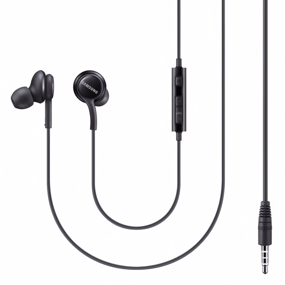 Fülhallgató SAMSUNG EO-IA500BBEG Jack 3,5mm mikrofon hangerőszabályzó fekete