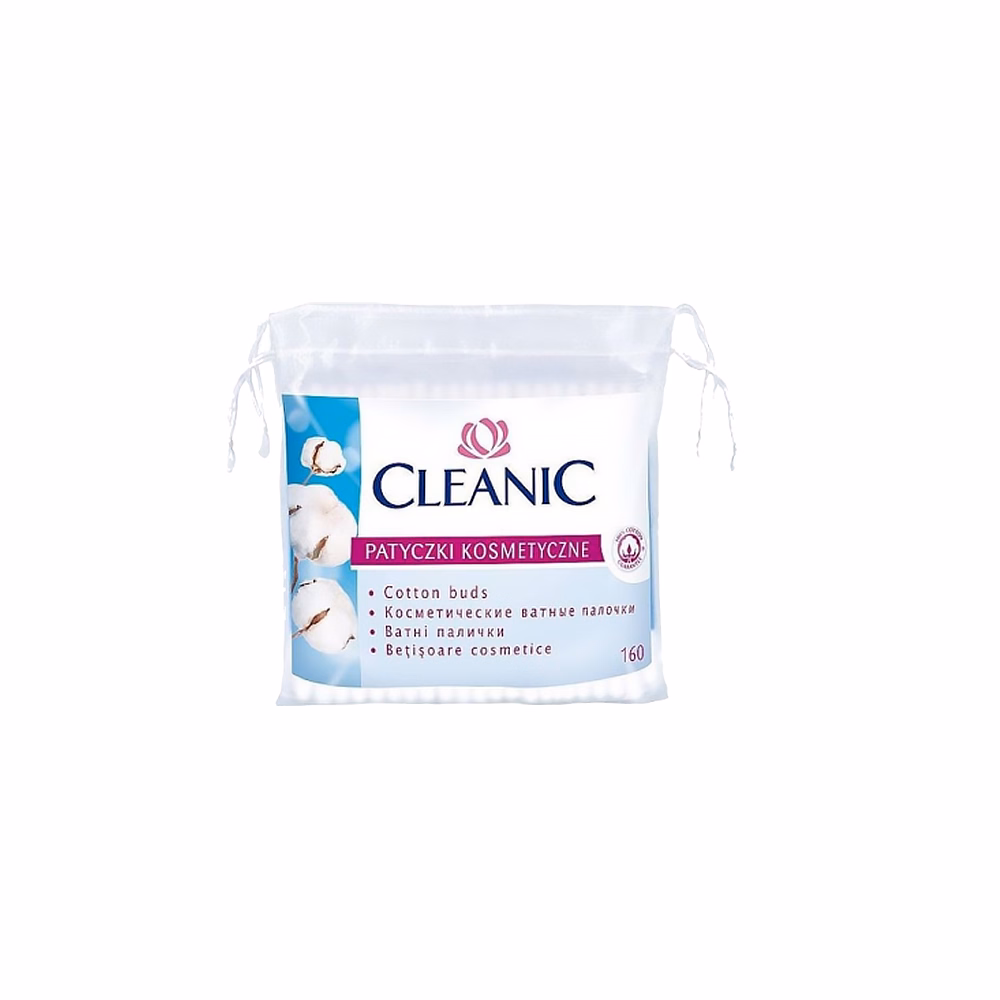 Fültisztító pálcika CLEANIC utántöltő 160 db