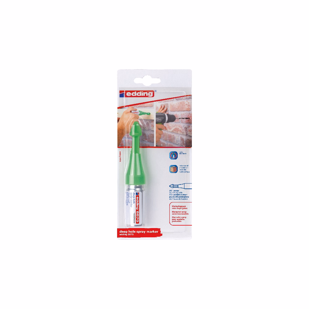 Furatjelölő spray EDDING 8870/1 neonzöld