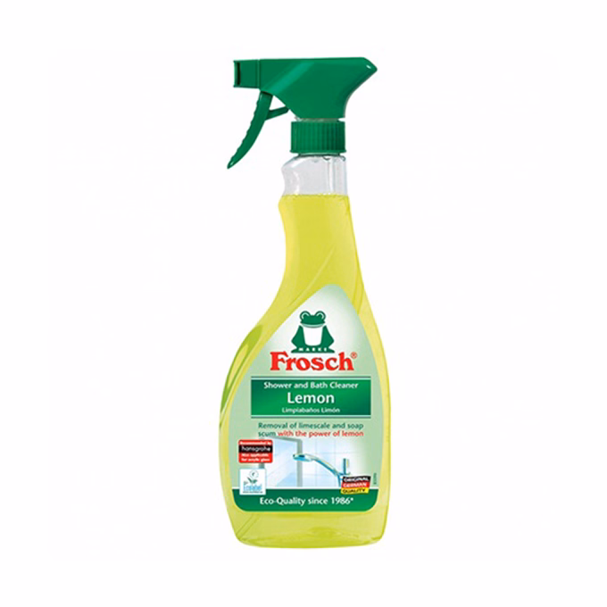 Fürdőszobai tisztítószer FROSCH szórófejes környezetbarát citrom 500 ml