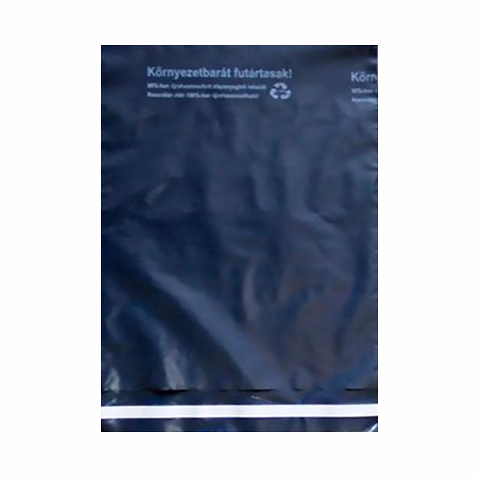 Futártasak biztonsági ragasztócsíkkal környezetbarát 25x35cm 50 mikron 100 darabos Futártasak biztonsági ragasztócsíkkal környezetbarát 25x35cm 50 mikron 100 darabos