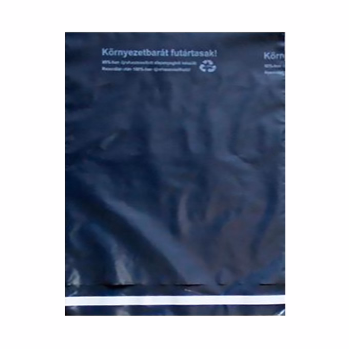 Futártasak biztonsági ragasztócsíkkal környezetbarát 35x45cm 50 mikron 100 darabos