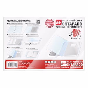 Füzet- és Tankönyvborító ICO Süni A/4 öntapadós 10 darabos