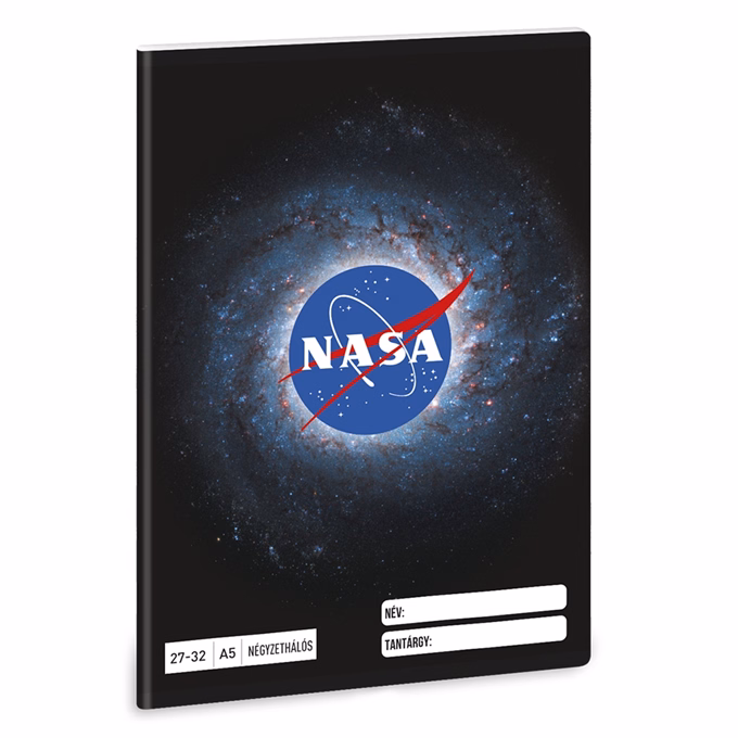 Füzet kockás ARS UNA A/5 32 lapos 27-32 Nasa 5562
