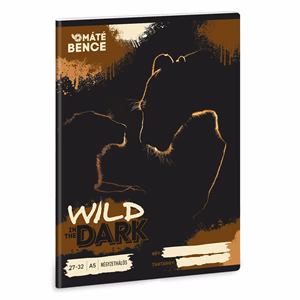 Füzet kockás ARS UNA A/5 32 lapos 27-32 Wild In The Dark