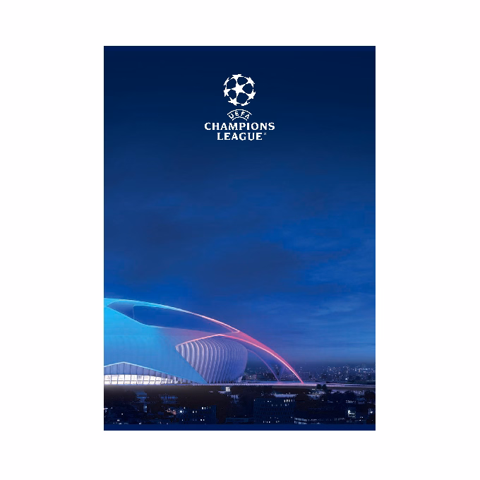 Füzet kockás CHAMPIONS LEAGUE A/4 54 lapos