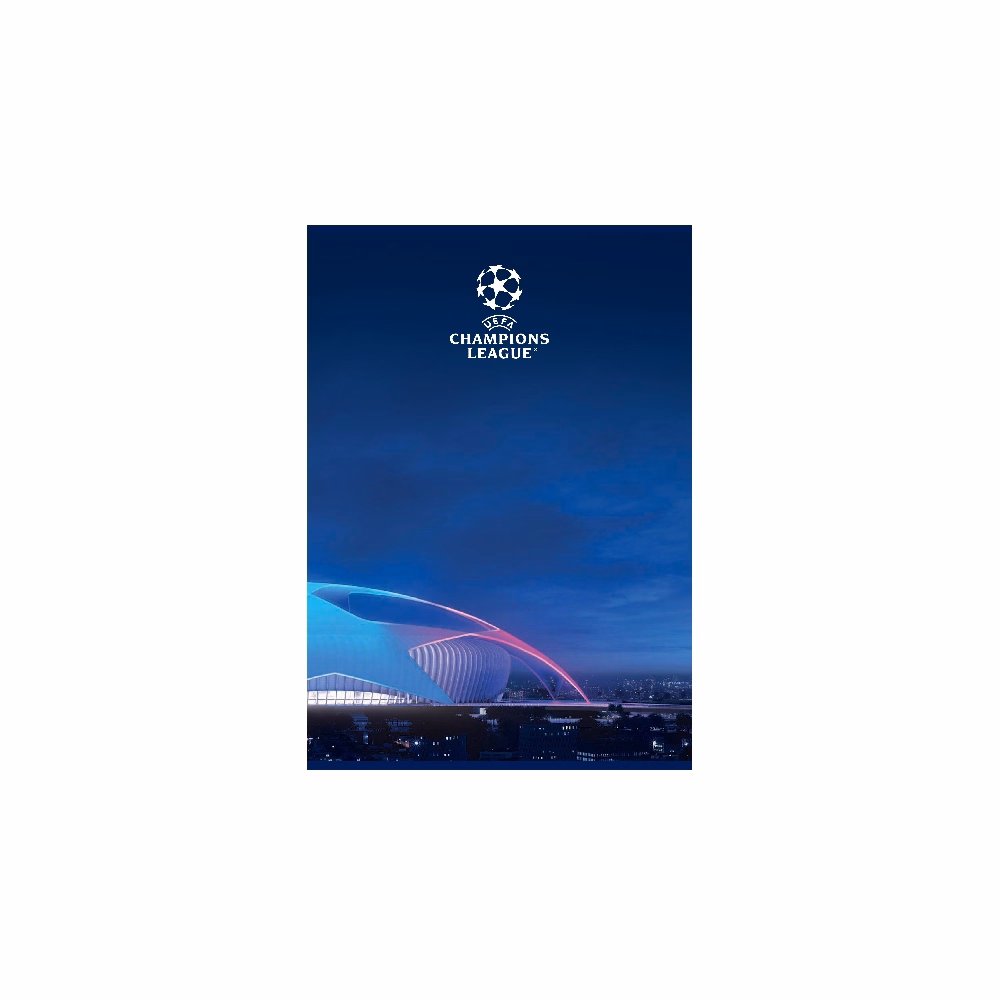 Füzet kockás CHAMPIONS LEAGUE A/4 54 lapos