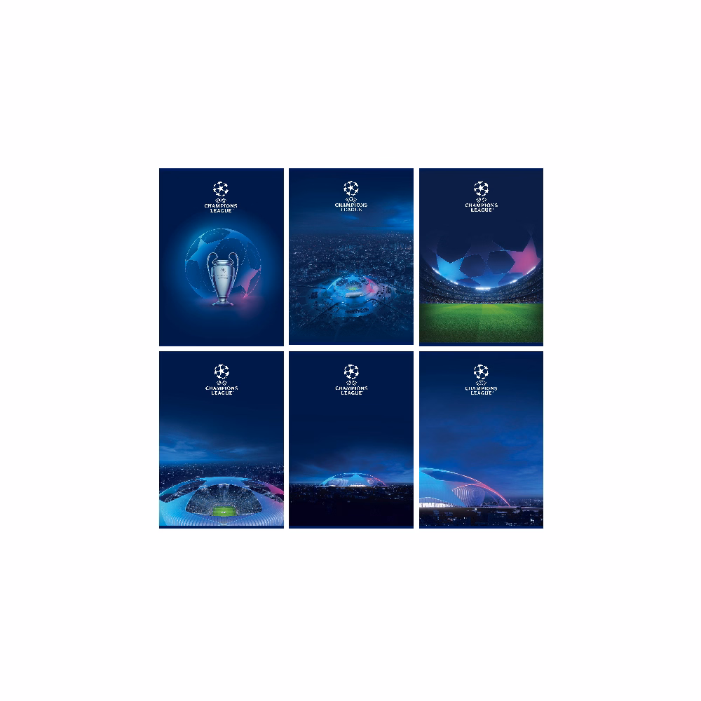 Füzet kockás CHAMPIONS LEAGUE A/5 54 lapos Füzet kockás CHAMPIONS LEAGUE A/5 54 lapos